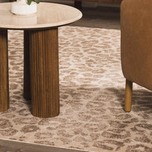 Load image into Gallery viewer, Tan Bonhill Leopard Print Area Rug [Online Only]
