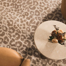 Load image into Gallery viewer, Tan Bonhill Leopard Print Area Rug [Online Only]
