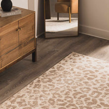 Load image into Gallery viewer, Tan Bonhill Leopard Print Area Rug [Online Only]
