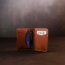 Load image into Gallery viewer, No. 714 Babe Ruth Fine Leather Bifold Front Pocket Wallet | Holtz Leather Co.
