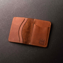 Load image into Gallery viewer, No. 714 Babe Ruth Fine Leather Bifold Front Pocket Wallet | Holtz Leather Co.
