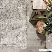 Load image into Gallery viewer, Hera Olive Boutique Washable Rug [Online Only]

