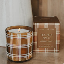 Load image into Gallery viewer, Pumpkin Spice Soy Candle - Boxed Tinted Glass Jar - 12 oz [Online Only]
