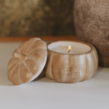 Load image into Gallery viewer, Pumpkin Spice Soy Candle - Ceramic Pumpkin Jar - 8 oz [Online Only]
