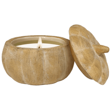 Load image into Gallery viewer, Pumpkin Spice Soy Candle - Ceramic Pumpkin Jar - 8 oz [Online Only]
