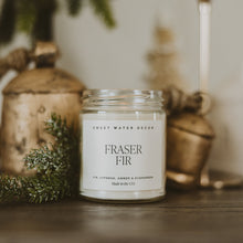 Load image into Gallery viewer, Fraser Fir Soy Candle - Clear Jar - 9 oz [Online Only]
