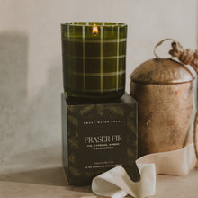 Load image into Gallery viewer, Fraser Fir Soy Candle - Boxed Tinted Glass Jar - 12 oz [Online Only]
