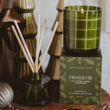 Load image into Gallery viewer, Fraser Fir Soy Candle - Boxed Tinted Glass Jar - 12 oz [Online Only]
