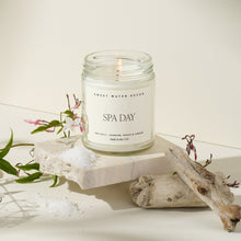 Load image into Gallery viewer, Spa Day Soy Candle - Clear Jar - 9 oz [Online Only]
