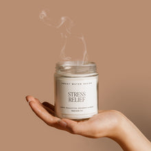 Load image into Gallery viewer, Stress Relief Soy Candle - Clear Jar - 9 oz [Online Only]
