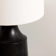 Load image into Gallery viewer, Canayan Black and Natural Resin Table Lamp [Online Only]
