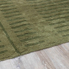 Load image into Gallery viewer, Washable Wool Rug - Green [Online Only]
