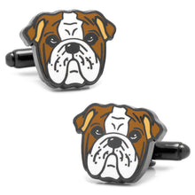 Load image into Gallery viewer, English Bulldog Cufflinks [Online Only]
