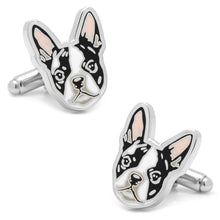 Load image into Gallery viewer, Boston Terrier Cufflinks [Online Only]
