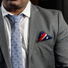 Load image into Gallery viewer, Stars and Stripes Pocket Square [Online Only]
