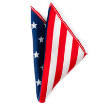 Load image into Gallery viewer, Stars and Stripes Pocket Square [Online Only]
