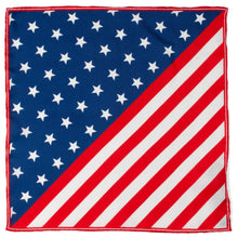 Load image into Gallery viewer, Stars and Stripes Pocket Square [Online Only]
