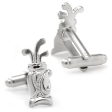 Load image into Gallery viewer, Plated Golf Bag Cufflinks [Online Only]
