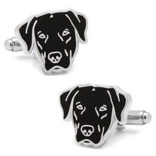 Load image into Gallery viewer, Black Labrador Cufflinks [Online Only]
