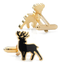 Load image into Gallery viewer, Stag Deer Gold Cufflinks [Online Only]
