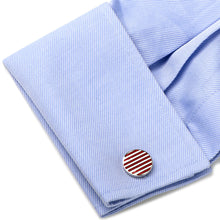 Load image into Gallery viewer, Stars and Stripes American Flag Cufflinks [Online Only]
