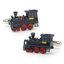 Load image into Gallery viewer, Steam Engine 3D Cufflinks [Online Only]
