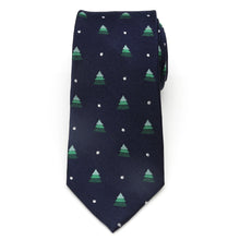 Load image into Gallery viewer, Holiday Tree Men's Neck Tie [Online Only]
