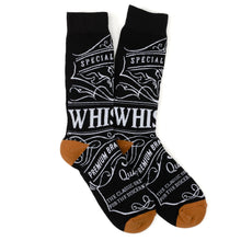 Load image into Gallery viewer, Whiskey Original Black Men's Socks [Online Only]
