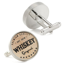 Load image into Gallery viewer, Whiskey Barrel Cufflinks [Online Only]
