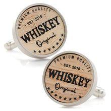 Load image into Gallery viewer, Whiskey Barrel Cufflinks [Online Only]
