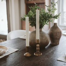 Load image into Gallery viewer, Gold Cast Iron Taper Candle Holders - Set of 2 [Online Only]
