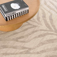 Load image into Gallery viewer, Beige Manteca Zebra Print Area Rug [Online Only]
