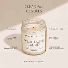 Load image into Gallery viewer, Fraser Fir Soy Candle - Clear Jar - 9 oz [Online Only]
