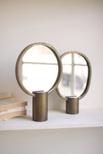 Load image into Gallery viewer, Antique Gold Tabletop Mirror (2 Sizes)
