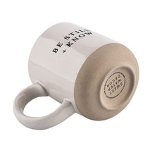 Load image into Gallery viewer, Be Still and Know 14 oz Stoneware Coffee Mug [Online Only]
