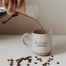 Load image into Gallery viewer, Be Still and Know 14 oz Stoneware Coffee Mug [Online Only]
