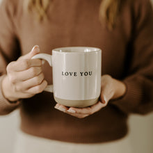 Load image into Gallery viewer, Love You 14 oz Stoneware Coffee Mug [Online Only]
