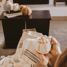 Load image into Gallery viewer, Cream Pumpkin 19 oz Figural Coffee Mug [Online Only]
