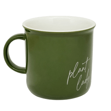 Load image into Gallery viewer, Plant Lady 11 oz Green Coffee Mug [Online Only]
