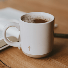 Load image into Gallery viewer, Cross 14 oz Stoneware Coffee Mug [Online Only]
