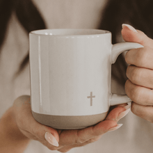Load image into Gallery viewer, Cross 14 oz Stoneware Coffee Mug [Online Only]

