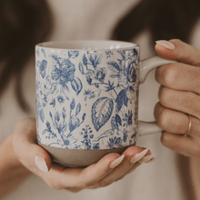 Load image into Gallery viewer, Blue Delft 14 oz Stoneware Coffee Mug [Online Only]
