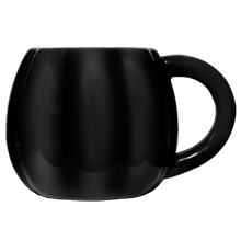 Load image into Gallery viewer, Black Pumpkin 19 oz Figural Coffee Mug [Online Only]

