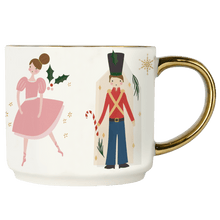 Load image into Gallery viewer, Nutcracker 14 oz Gold Handle Coffee Mug [Online Only]
