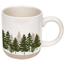 Load image into Gallery viewer, Forest 14 oz Cream Stoneware Coffee Mug [Online Only]
