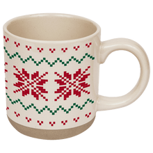 Load image into Gallery viewer, Fair Isle Sweater 14 oz Stoneware Coffee Mug [Online Only]
