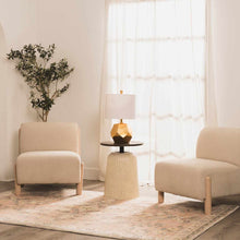 Load image into Gallery viewer, Coleford Gold Geometric Table Lamp [Online Only]
