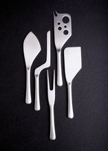 Load image into Gallery viewer, Barcelona Brushed Stainless Steel 5 Piece Cheese Service Gift Set [Online Only]
