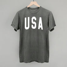 Load image into Gallery viewer, USA Collegiate (Solid White) Shirt [Online Only]
