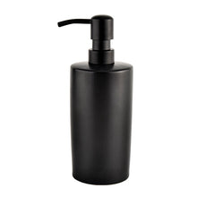 Load image into Gallery viewer, Black Stoneware Hand Soap Dispenser [Online Only]
